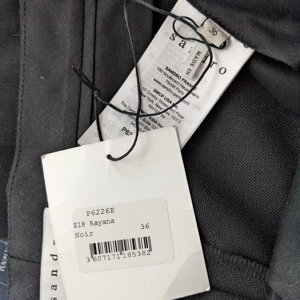 Sandro Rayana wool blend slacks - Picture 4 of 5